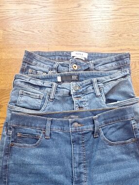Lot of 3 pairs of Jeans - Pistola, Lucky Brand & Kut from Cloth